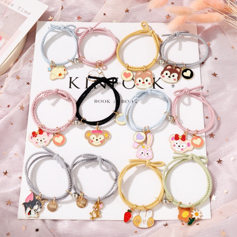 Bracelets Couple Basketball – 2 Pièces, Style Sportif Romantique – Corde Réglable, Perles écologiques, Imperméable – Idéal Cadeau Couple