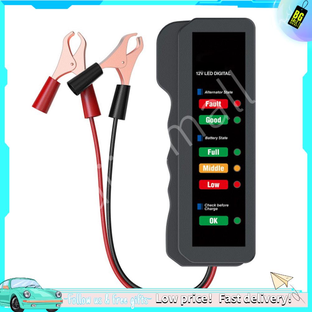 Haijiemall 12V Car & Alternator Tester Automotive Load Checker