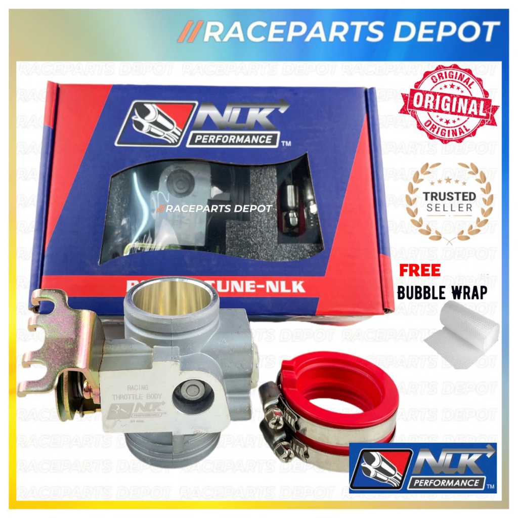 NLK Racing Throttle Body Y15 / RS150 / RSX150 ( 32MM / 34MM / 36MM