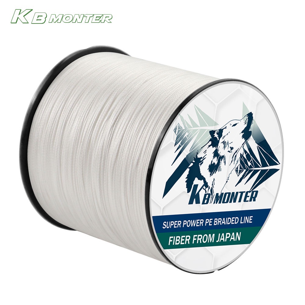 KBMONTER 300m 500m brand line Japan Multifilament 100% PE braided