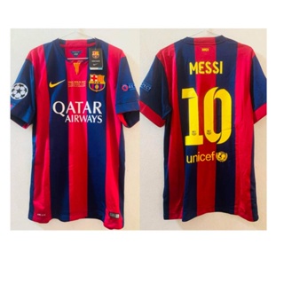 Barcelona Messi #10 Retro Jersey Home 2014/15