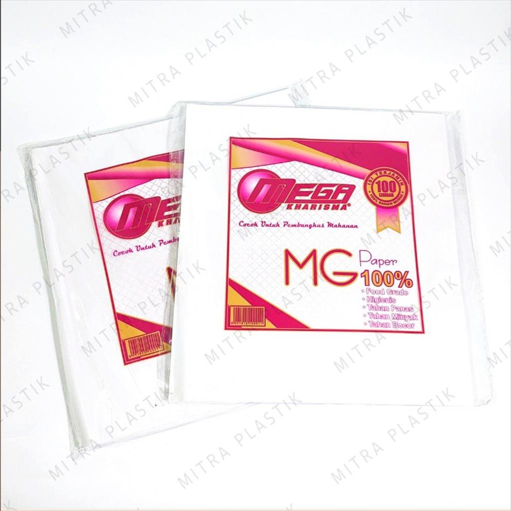 KFC MCD White Rice Wrapping Paper 25x27 cm Kebab Burger 100 pcs ...