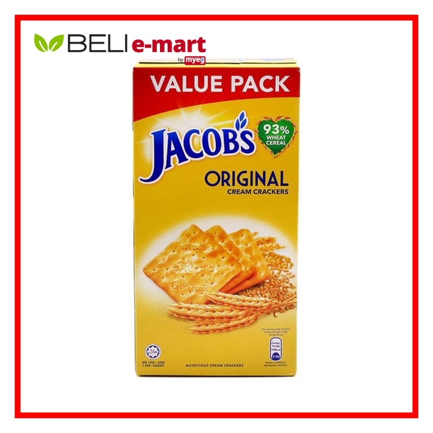 Jacob S Value Pack Cream Cracker G Shopee Malaysia