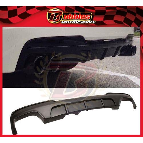 BMW F10 M-TEK Performance Style Rear Diffuser Quad Outlet | Shopee Malaysia
