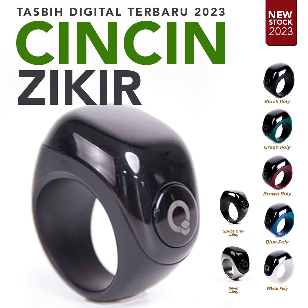Zikr Ring Flex 2nd Generation (Official Distributor Umeox iQibla in