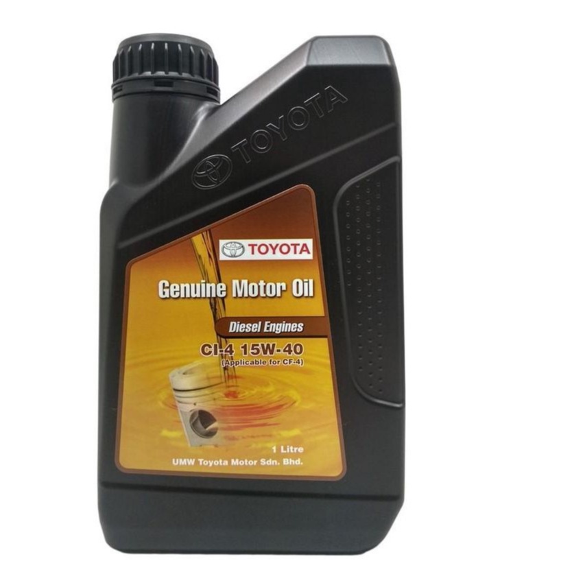 (100% Original) Toyota Diesel Engine Oil 15W40 CI-4 1L | Shopee Malaysia