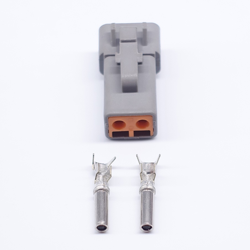 Connecteurs Deutsch DTP 4 Broches étanches - Lot De 5 Jeux Mâle/femelle - Couleur Gris - Pour Automobile, électrique