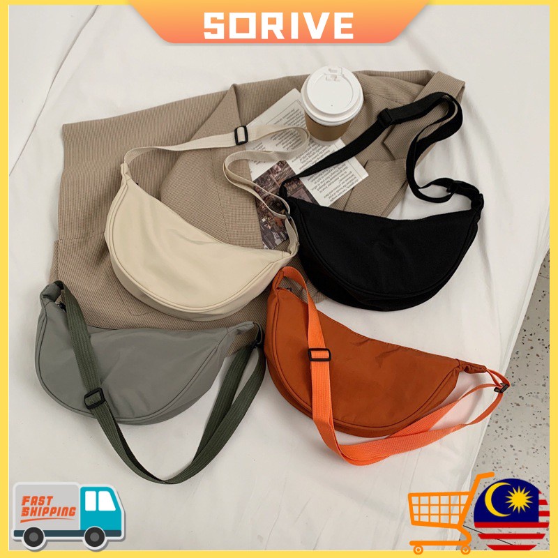 Waterproof Nylon Bag Shoulder Bag Messenger Bag Women's Korean