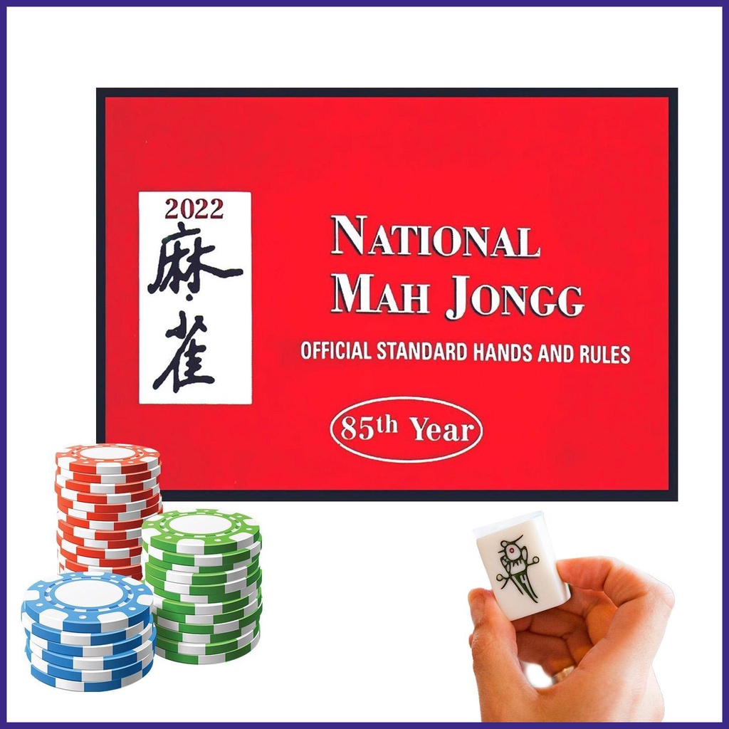 Mahjong Cards 2022 Large Size Card Mah Jongg Card Official Mahjongg ...