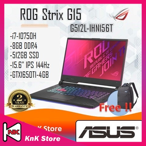 ASUS ROG Strix G15 G512L-IHN156T Gaming Laptops -Electro Punk Pink ...