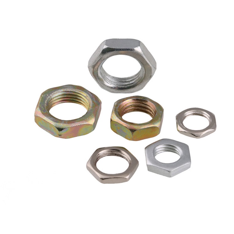[WDY] Hexagonal Fine Thread Nut Lighting Screw Cap Locking Thin Nut