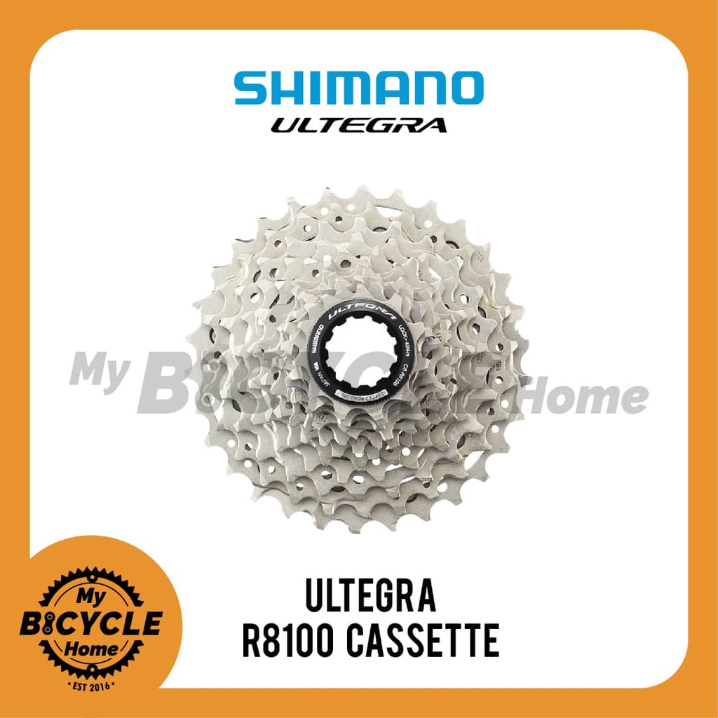 SHIMANO ULTEGRA R8100 12 SPEED CASSETTE HYPERGLIDE+ ROAD CASSETTE ...