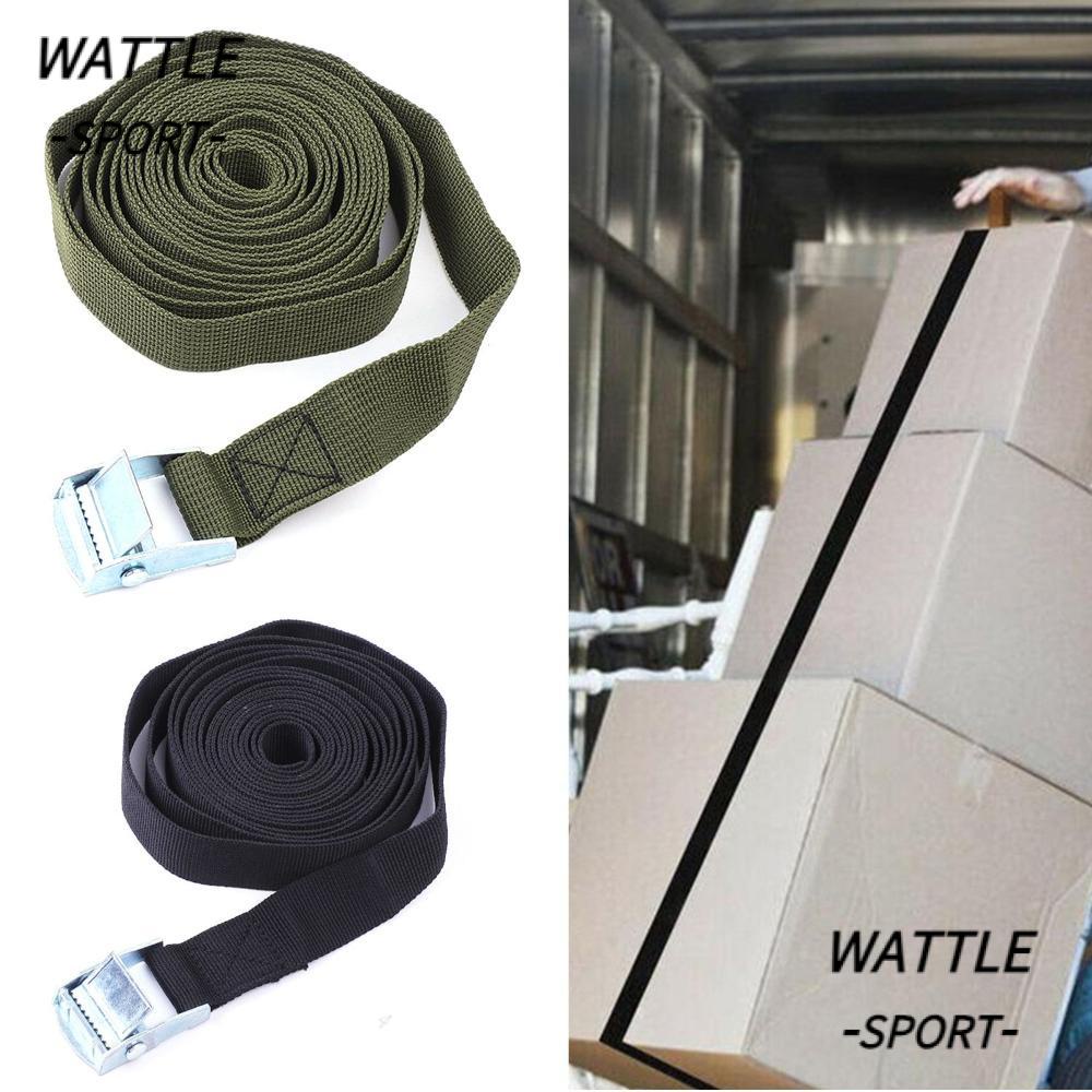 WATTLE Motorcycle Luggage Strap Car Buckle TieDown Belt Cargo Rope