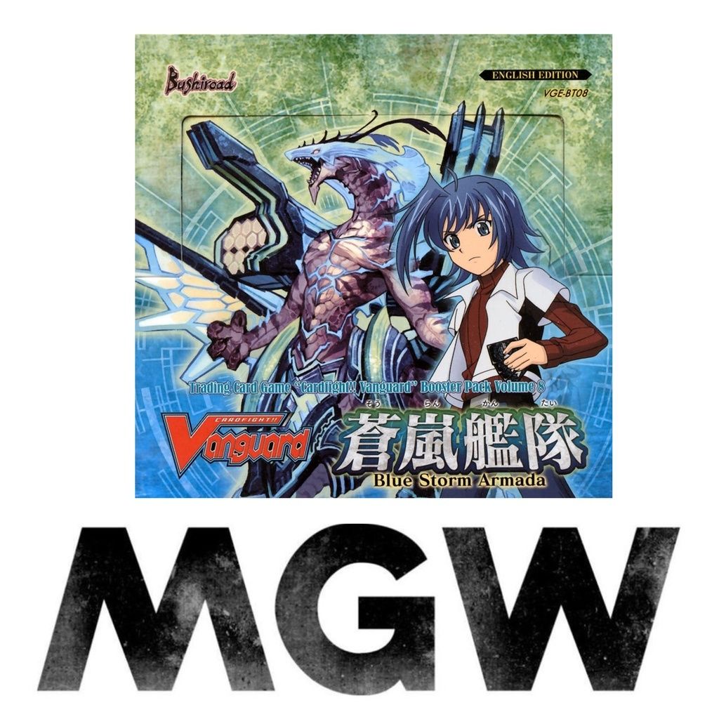 blue storm armada booster box Cardfight!! Vanguard - Cardfight!! Vanguard Blue Storm Armada