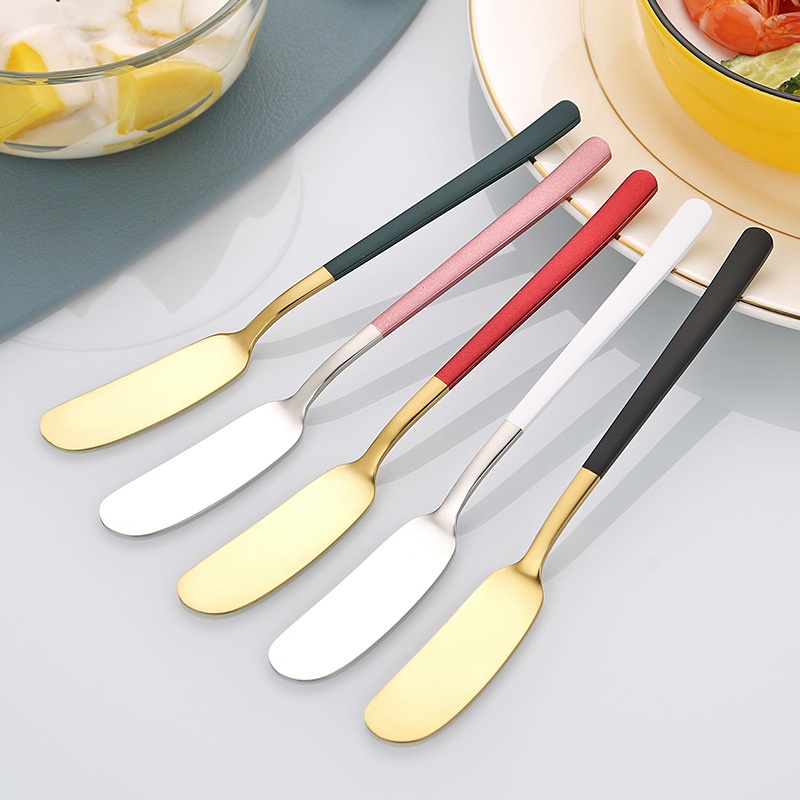 Japanese Butter Spatula 304 Stainless Steel Cheese Jam Applicator