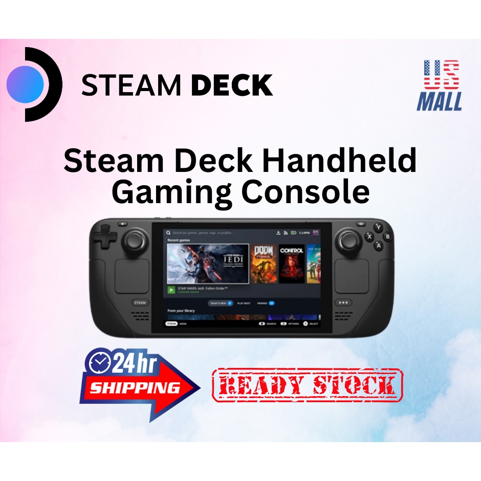 256gb Original Valve Steam Deck Handheld Gaming Console 64gb 256gb