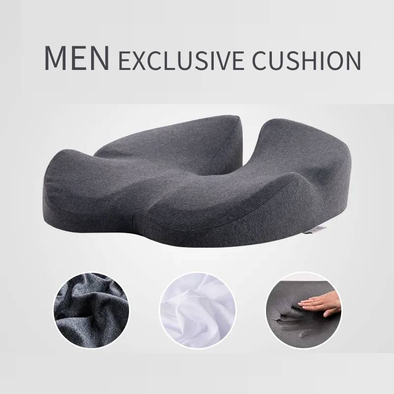 Prostate Cushion Seat for Men Relief Tailbone Pain, Hemmoroid Treatment