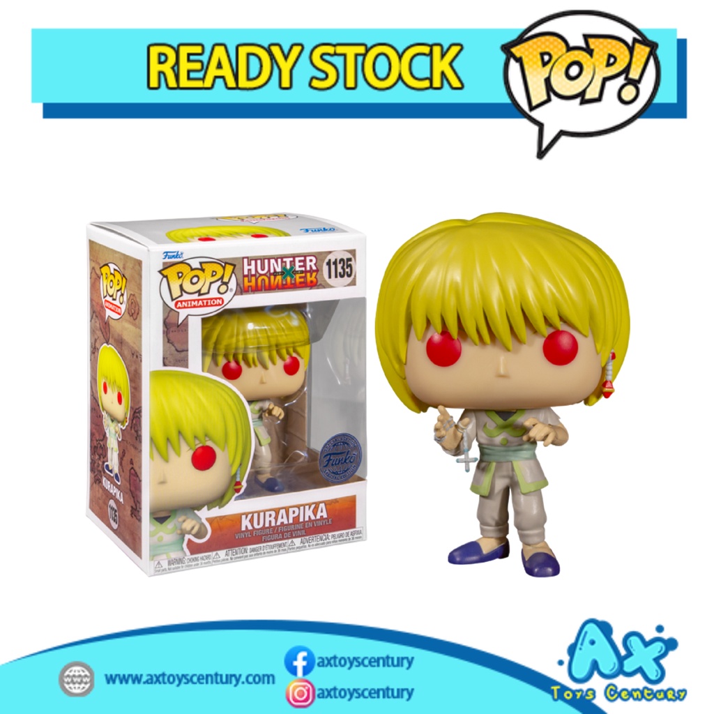 Funko Pop! Animation : Hunter x Hunter - Kurapika #1135 | Shopee Malaysia