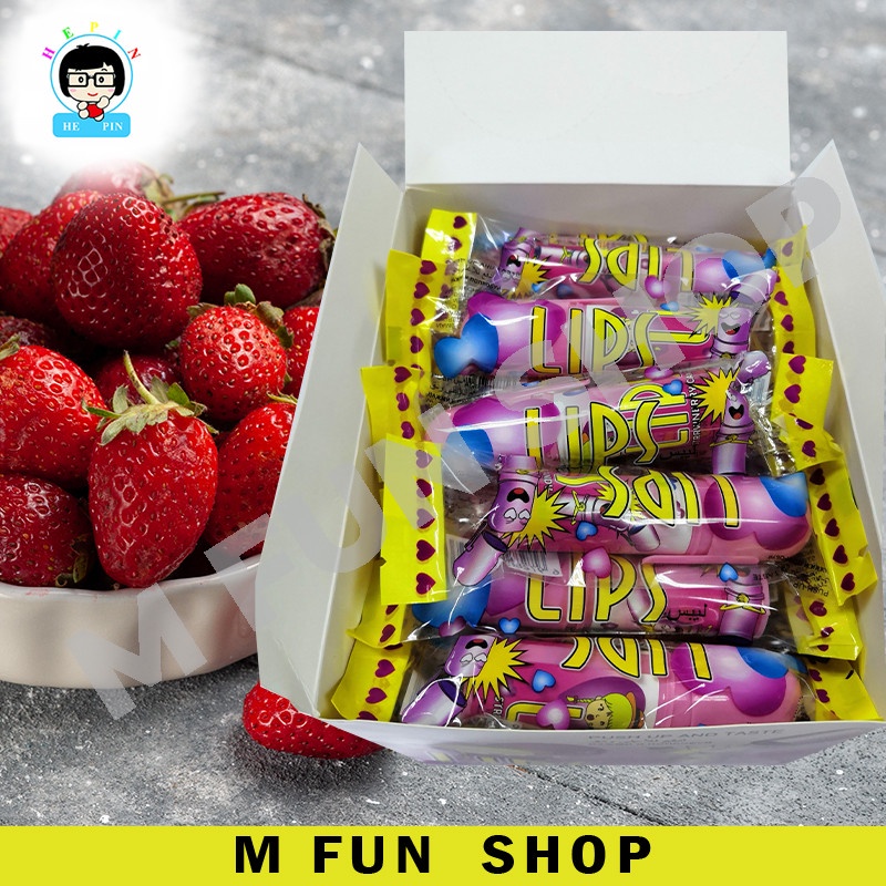 ♥️Ready Stock♥️ Hepin Brand LIPS Strawberry Candy Lipstick Candy with