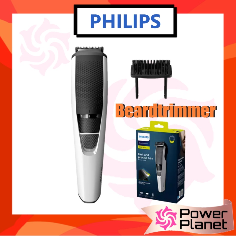 Philip Series 3000 Beard trimmer BT3206/14 Cordless and Washable BT3206 ...