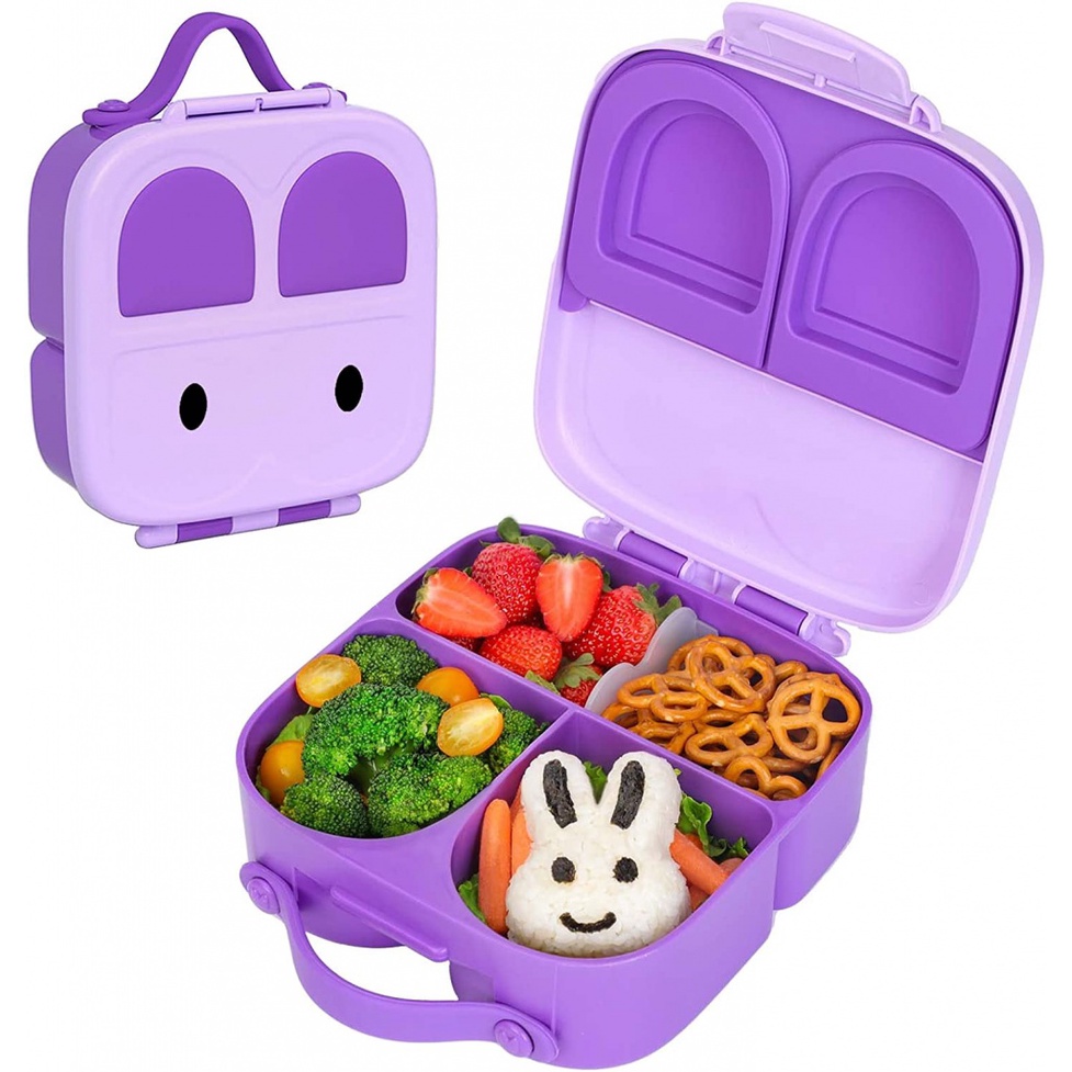 DIGTER Bento Lunch Box for Kids, Kids Lunch Box, Bento Box with 4