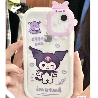 For iphone 6 6s Plus Case Kuromi Melody Phone Cover Anime Sanrio