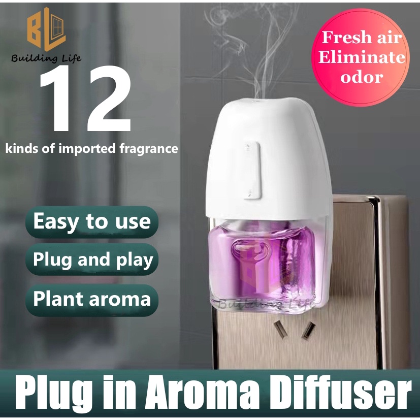Bedroom Plug-in Aromatherapy Air Freshener Fire-free Essential Oil ...