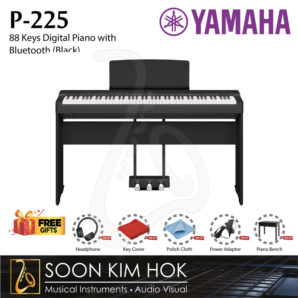 Yamaha digital deals piano bluetooth