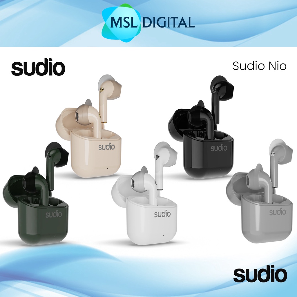 Sudio Nio True Wireless Earphone With Adaptive Dual Microphone ...