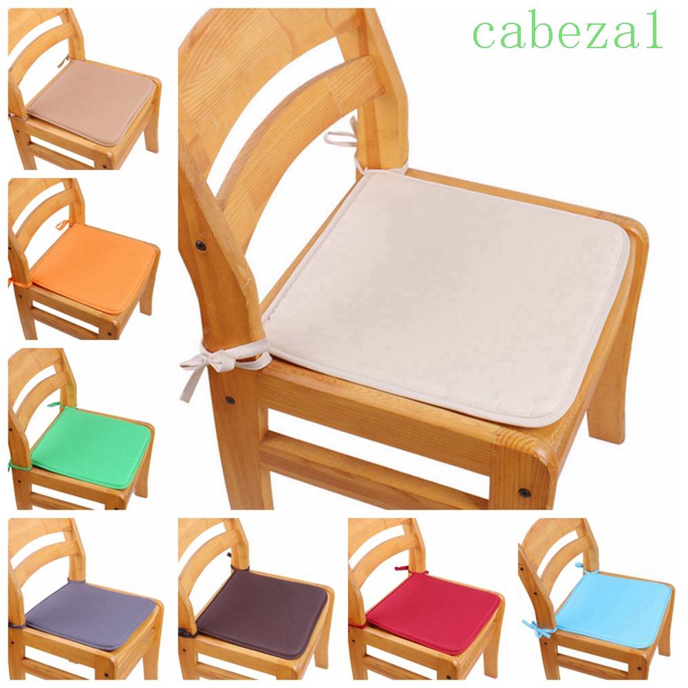 CABEZA Soft Chair Cushions Nonslip Chair Cover Seat Pad Tie On