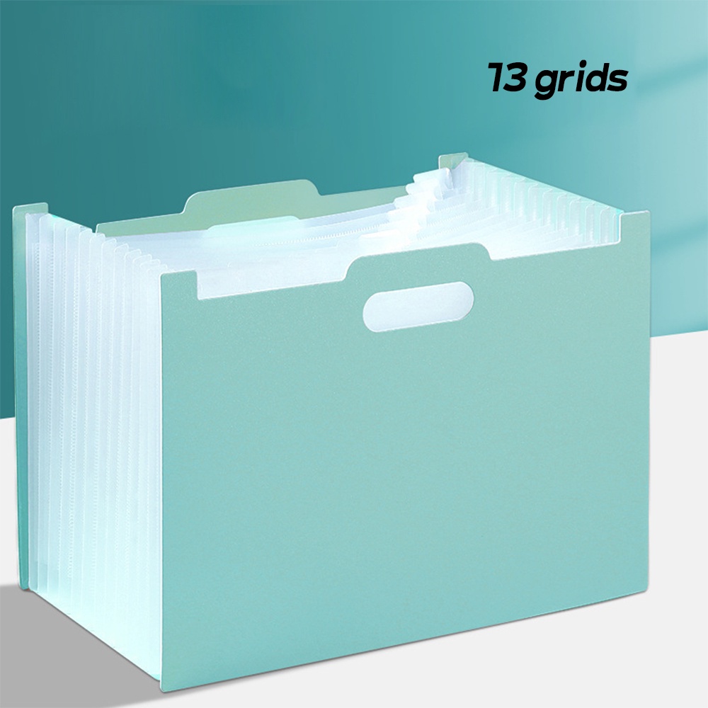 Desktop File Organizer Box Expanding File Folder Multilayer Extra Thick