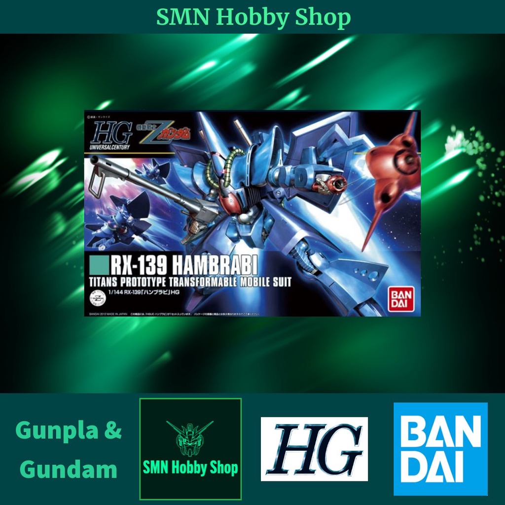 HG 1/144 RX139 Hambrabi 145 Gunpla Gundam [HGUC] (Bandai) Shopee