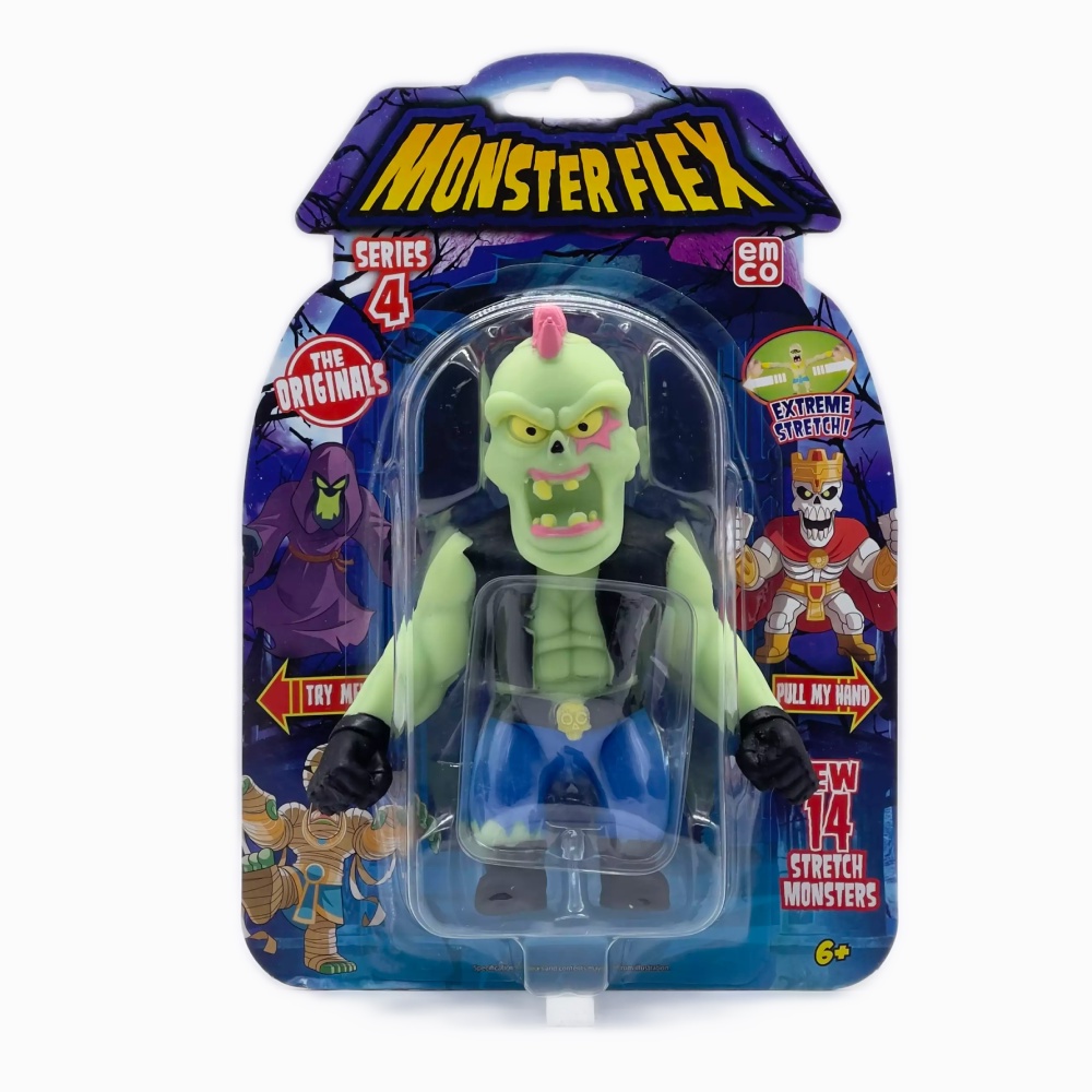 (External Packaging Damaged) Emco Monster Flex Stretch Monster Punk