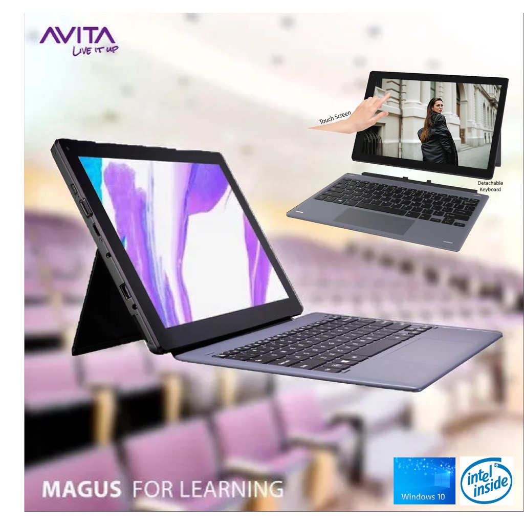 AVITA MAGUS 12.2" 2in1 Intel Celeron N4020 Window10 TouchScreen