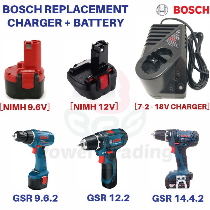 Bosch 18v nicd discount battery