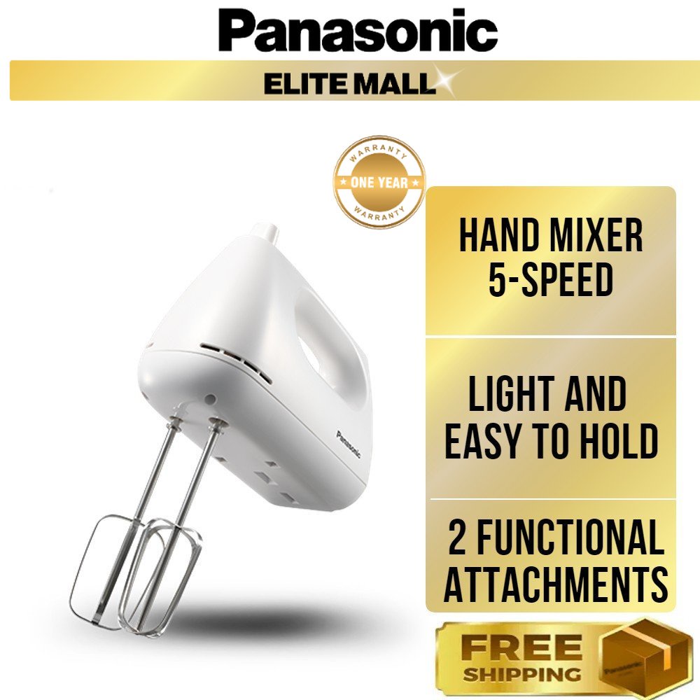 PANASONIC MKGH3 HAND MIXER 5SPEED SELECTION MKGH3WSK Shopee Malaysia