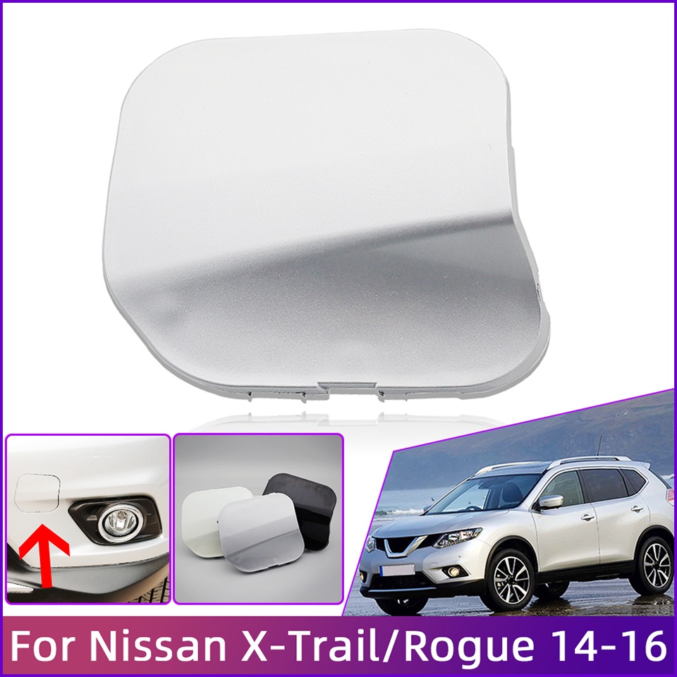Front Bumper Towing Hook Eye Cover Lid For Nissan XTrail Rogue T32