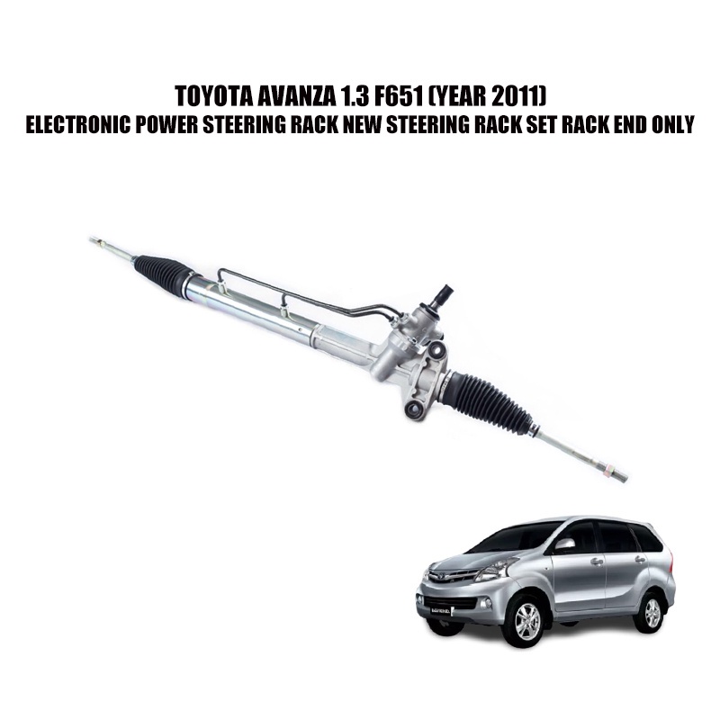 TOYOTA AVANZA 1.3 F651 (YEAR 2011) ELECTRONIC POWER STEERING RACK NEW ...