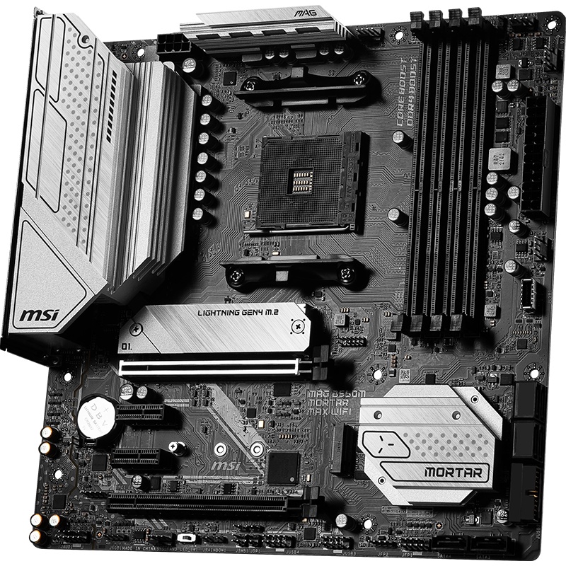 Msi (MSI) MAG B550M MORTAR MAX MORTAR Computer Motherboard Support CPU5600X/5800X/5600G (AMD
