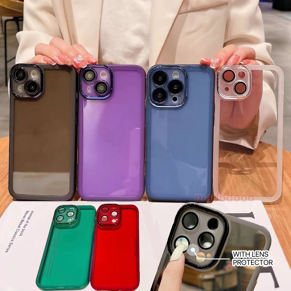 Casing For Samsung Galaxy A32 A52 A52S A72 A12 A04E A04S A04 A03 A03Core  M32 4G 5G Soft Airbag Macaron Fluorescent Candy Color Phone Case Plastic  Dust