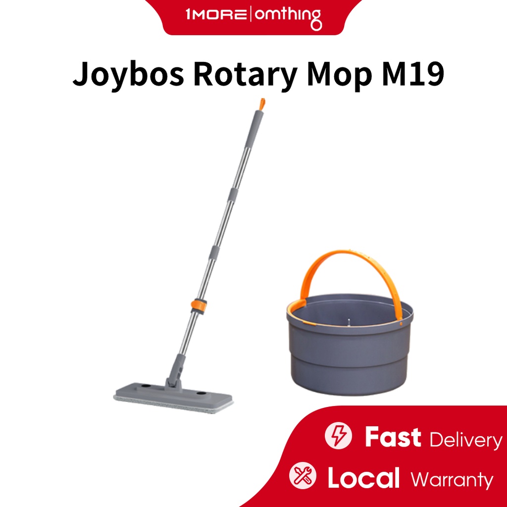Joybos Spin Mop Set Bucket Automatic Rotating Lazy Mop Flat Mop Clean