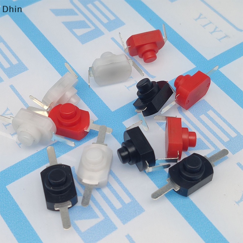 10 PZ 12 * 8 MM DC 30 V 1A Nero On Off Mini Interruttore A - Foto 8
