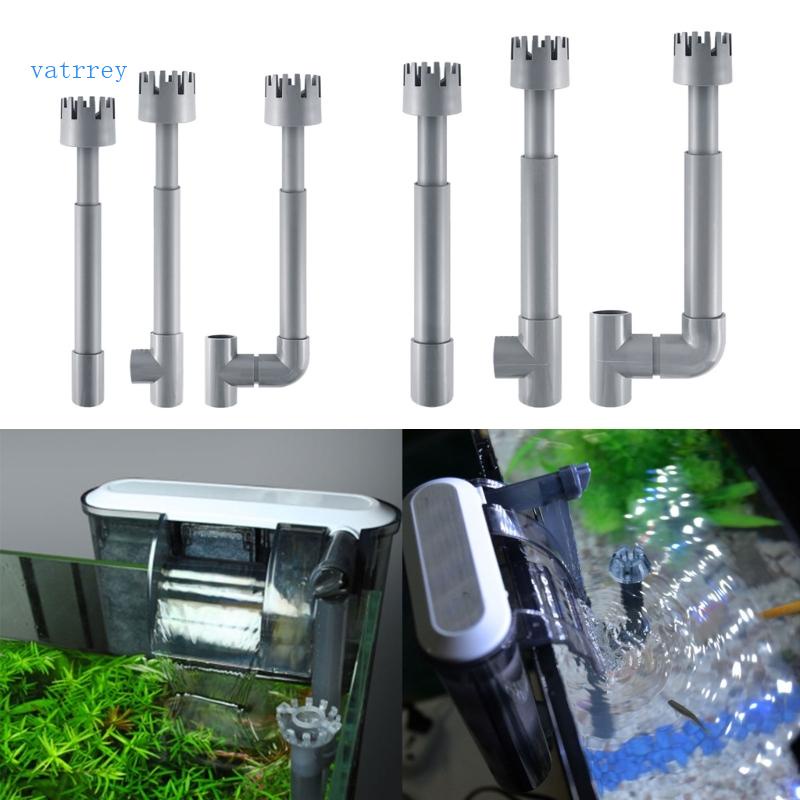 VA Plastic Aquariums Skimmer Transparent Pipe Spin Surface Inflows