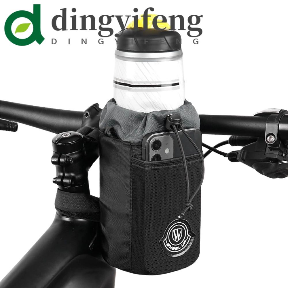 DINGYIFENG Handlebar Water Bottle Bag Cycling Waterproof Insulated