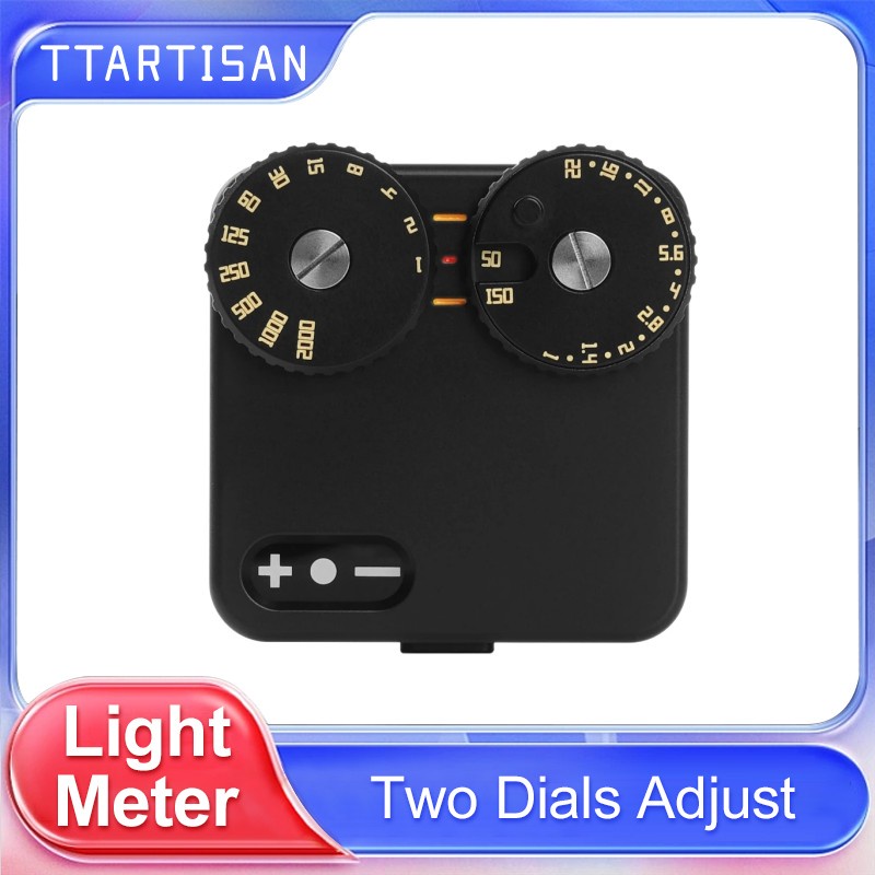 TTArtisan Light Meter Photography with Two Dial Adjust ISO,Aperture