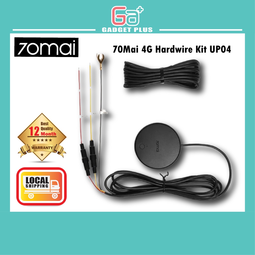 70mai 4G Hardwire Kit UP04 Only For 70mai Dash Cam Omni X200 Shopee Malaysia