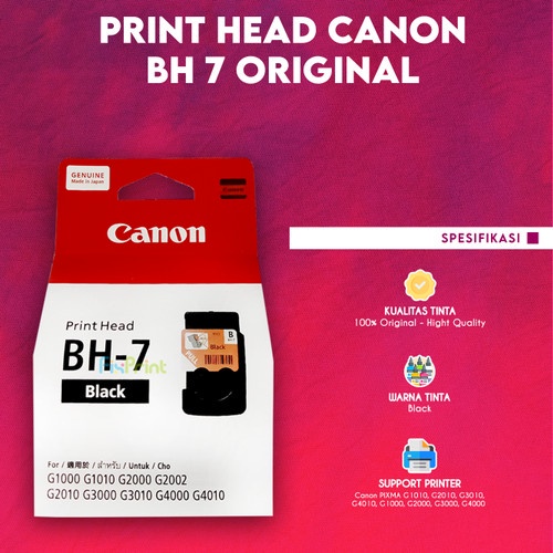 Canon BH7 CH7 Print head QY6-8003 CA91 BH-7 Black or QY6-8019 CA92 CH-7 ...