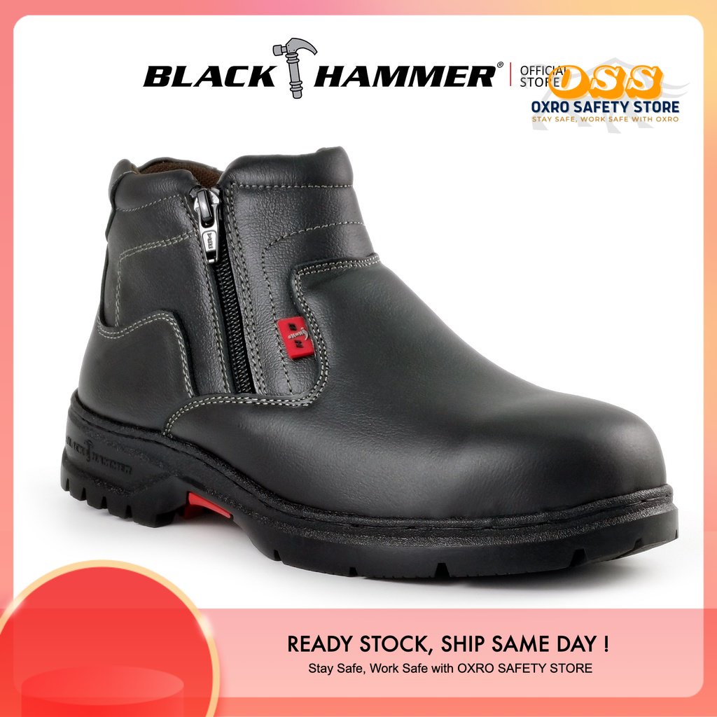 Black hammer safety shoes 2024 shopee