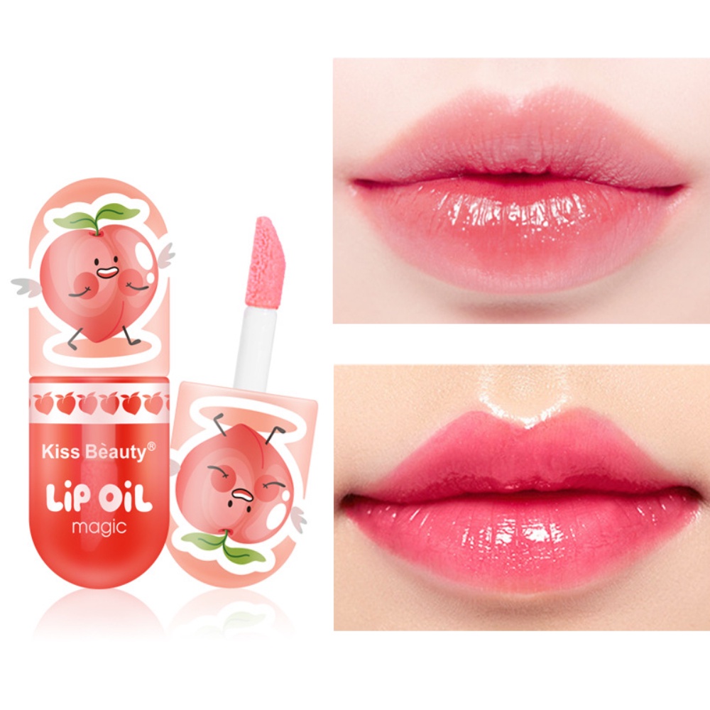 Color Changing Hydrating lip gloss Oil Color Warm Change Capsule Lip