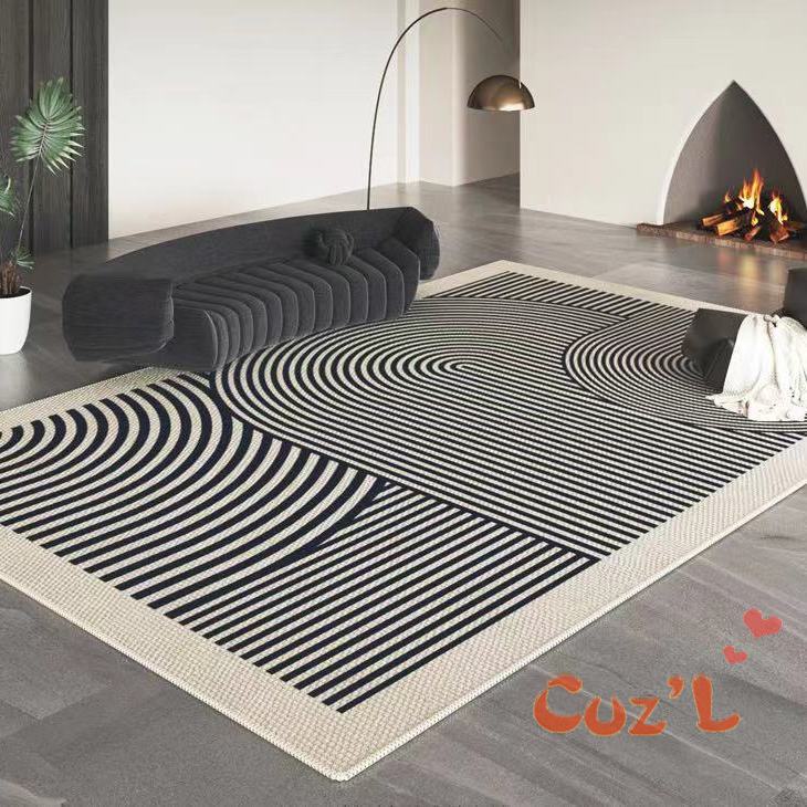 Bedroom Carpets Modern Art Living Room Carpets Home Nordic Bedroom Bedside Blanket Area Rug  (RU3)(RU2)(1U68)(F68)